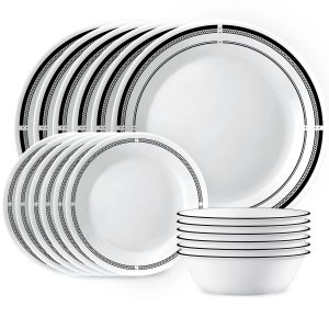 Corelle® Brasserie 18-piece Dinnerware Set. Service for 6