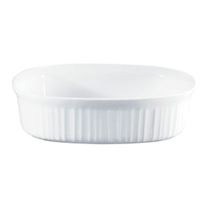CorningWare® French White® 2.5-quart Oval Casserole Dish